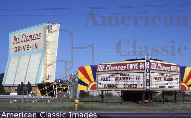 Mt Clemens Drive-In Theatre - FROM AMERICAN CLASSIC IMAGES